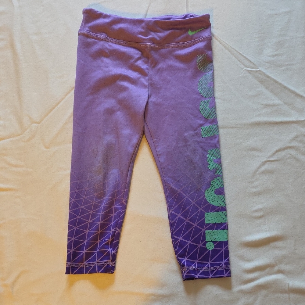 Nike Kids Lavender and Violet Leggings